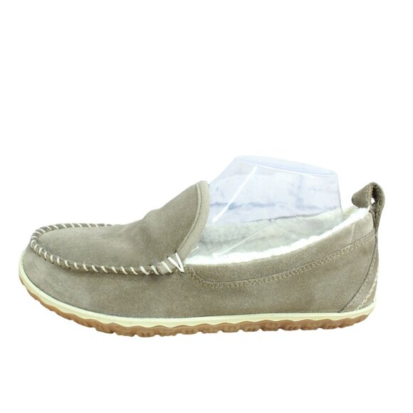 LL Bean Mountain Slippers Moccasin Dark Cement Size 8 M - Picture 1 of 9